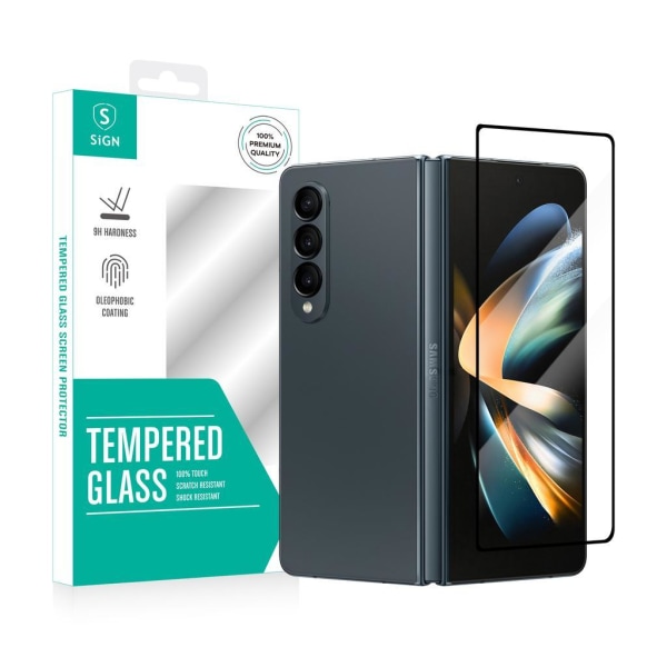 SiGN 2.5D Skärmskydd i Härdat Glas för Samsung Galaxy Z Fold 4
