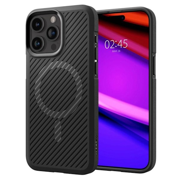 Spigen Core Armor Mag iPhone 15 Pro Max skal - Svart Svart
