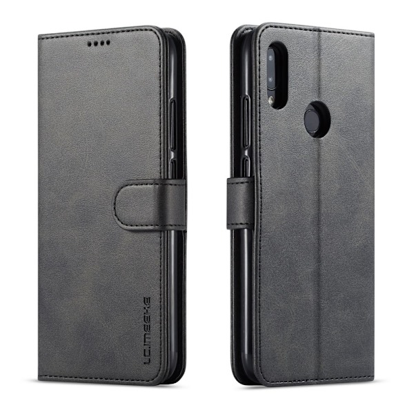 LC.IMEEKE Plånboksfodral för Xiaomi Redmi Note 7 - Svart Svart