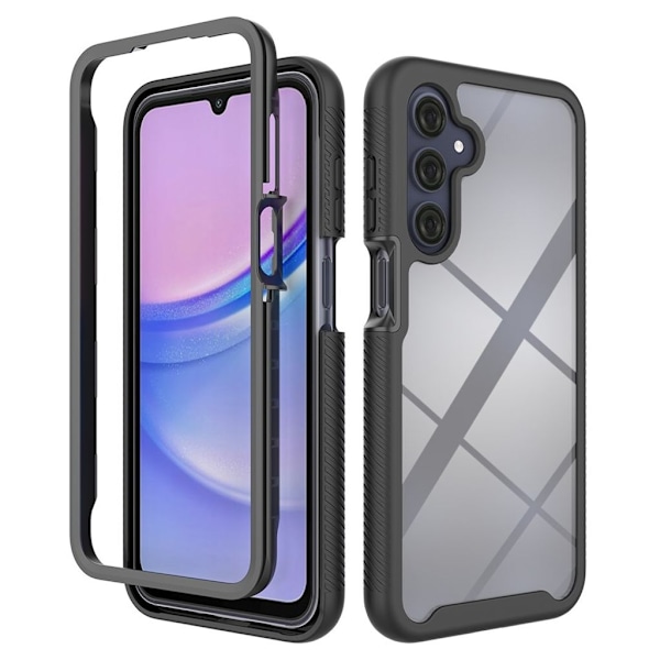 Samsung Galaxy A16 Skal med 360 skydd- Svart Svart