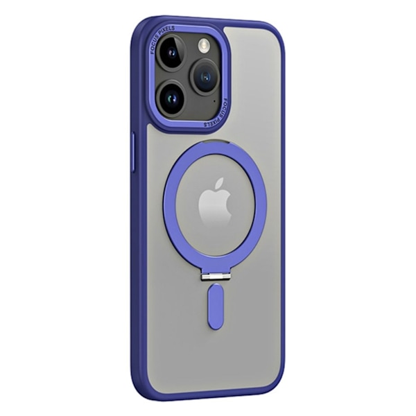 Matt iPhone 15 Pro Max skal - Magsafe- Marinblått Blå