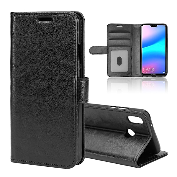 SiGN Plånboksfodral för Huawei P20 Lite - Svart Svart