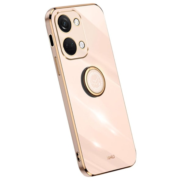 XINLI OnePlus Nord 3 5G skal med en ring - Rosa Rosa