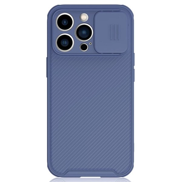 iPhone 14 Pro Max Anti-scratch PC+TPU Back Skal - Blå Blå