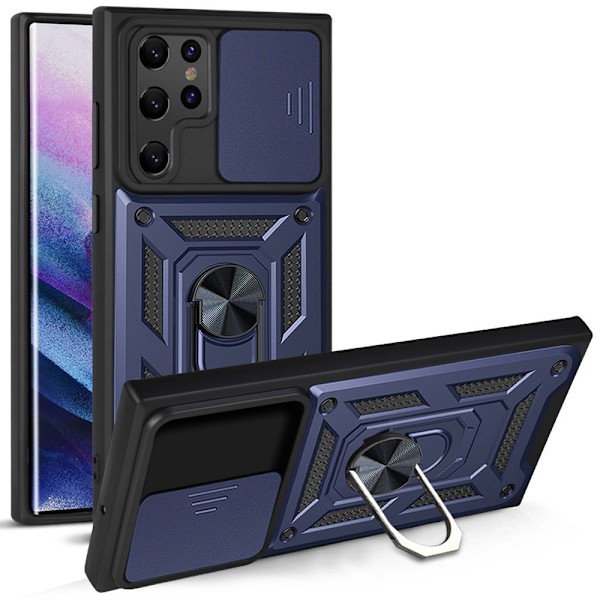 Samsung Galaxy S22 Ultra 5G mobilskal - Blått Blå