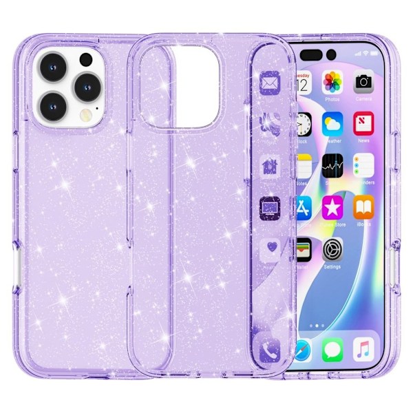 iPhone 16 Pro Max Skal - Lila Lila