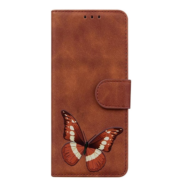 Google Pixel 7 Pro premium plånboksfodral - Brun Brun