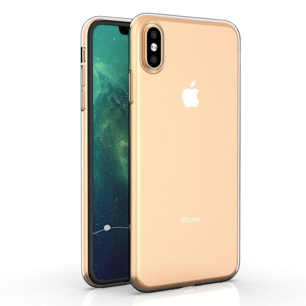 Flexibelt iPhone X/XS skal - Transparent Transparent