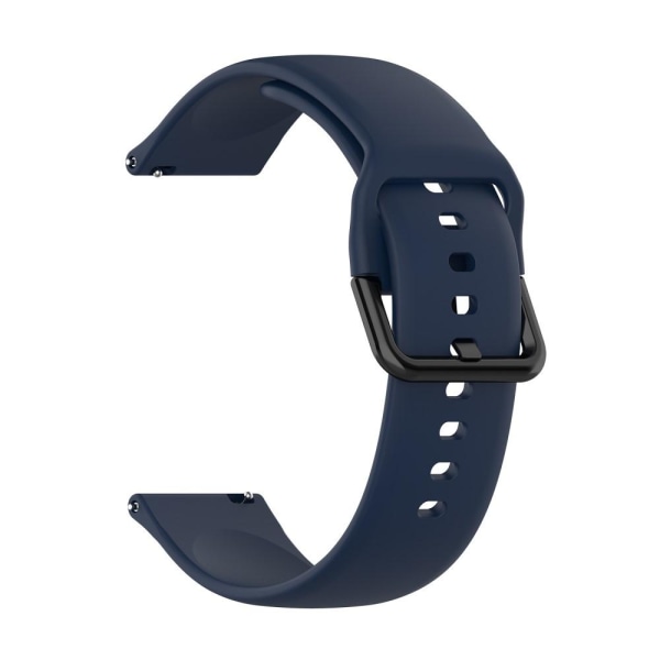 Smart Watch Silikonarmband 20mm för Galaxy Watch4 m.fl. - Blå Blå
