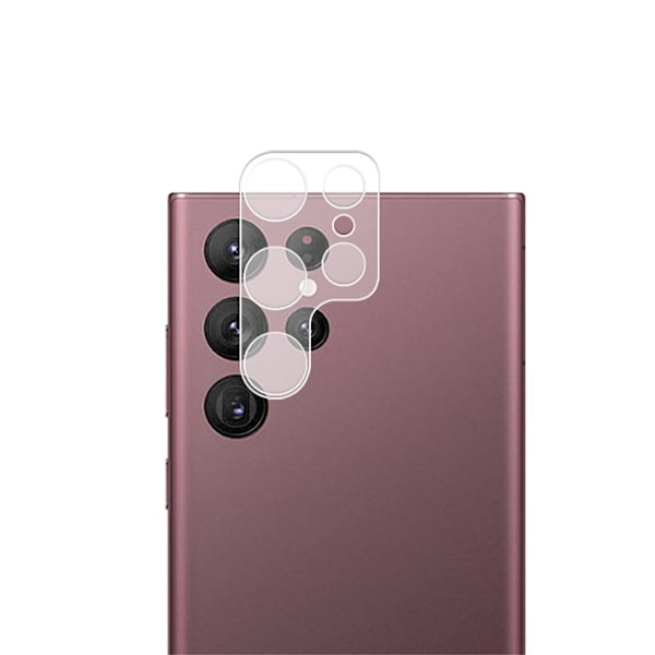 MOCOLO Kamera Linsskydd för Samsung Galaxy S23 Ultra- Transparent Transparent
