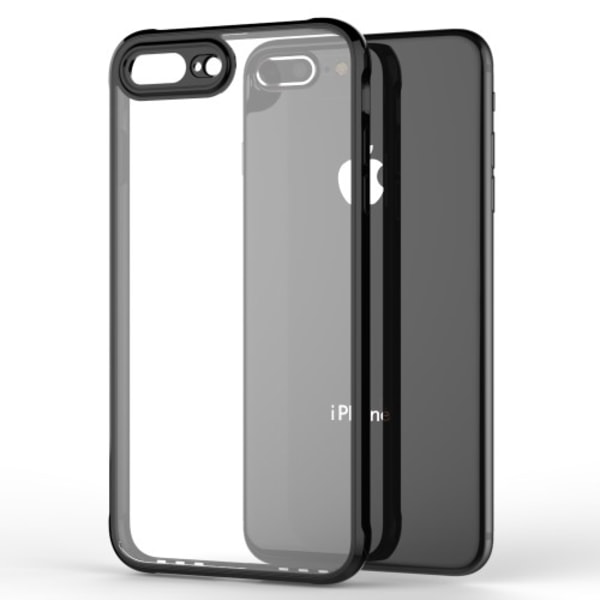 LEEU DESIGN Shockproof Skal för iPhone 7-8-Plus - Svart Svart