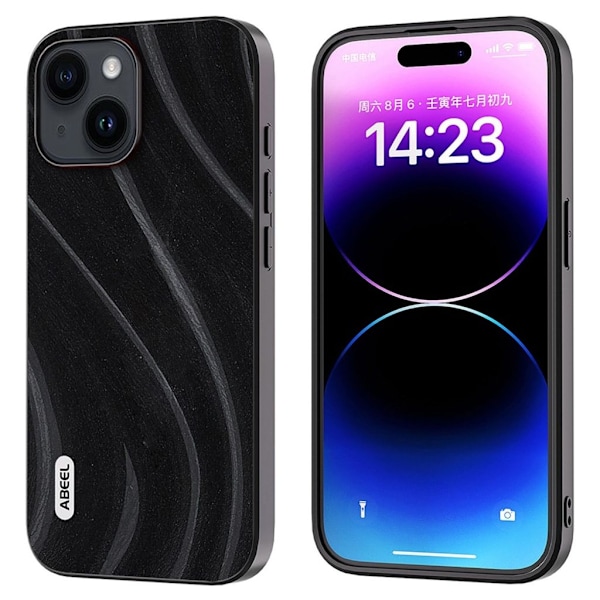 ABEEL iPhone 15 Plus skal - Svart Svart