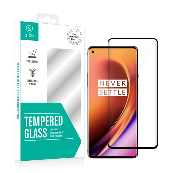 SiGN 3D Heltäckande Skärmskydd i Härdat Glas för OnePlus 8 Pro