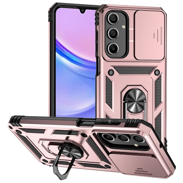 Samsung Galaxy A16 Skal med stativ - Rosa Rosa