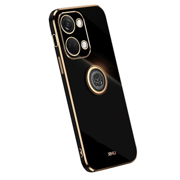 XINLI OnePlus Nord 3 5G skal med en ring - Svart Svart