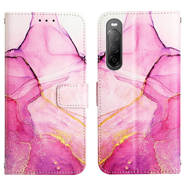 Pattern Printing Sony Xperia 10 IV fodral - Rosa 001 Rosa