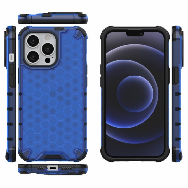 Honeycomb Skal för iPhone 13 Pro - Blå Blue