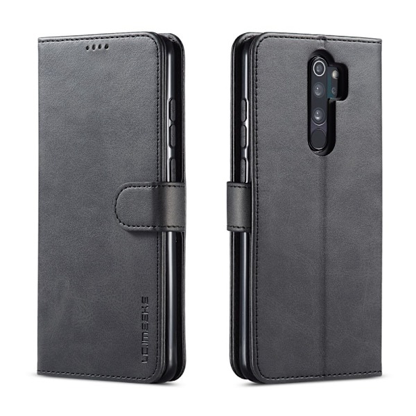 LC.IMEEKE Plånboksfodral för Xiaomi Redmi Note 8 Pro - Svart Svart