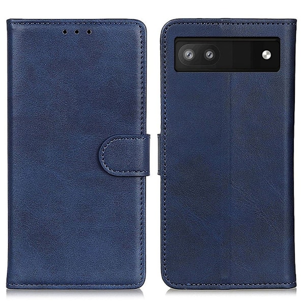 Texturerat Google Pixel 6a telefonfodral - Blå Blå