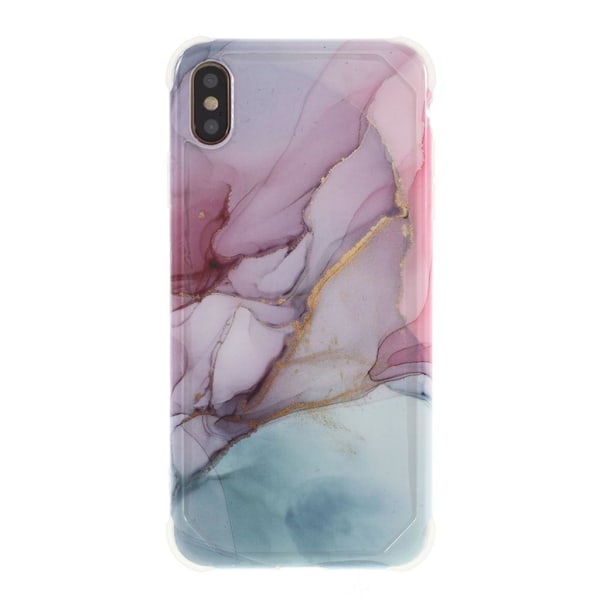 Marble Pattern iPhone XS Max skal - Rosa Rosa