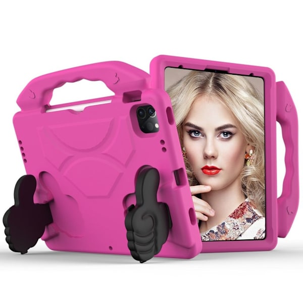 Barnsäkert iPad Pro 11" skal - Hallonröd Röd