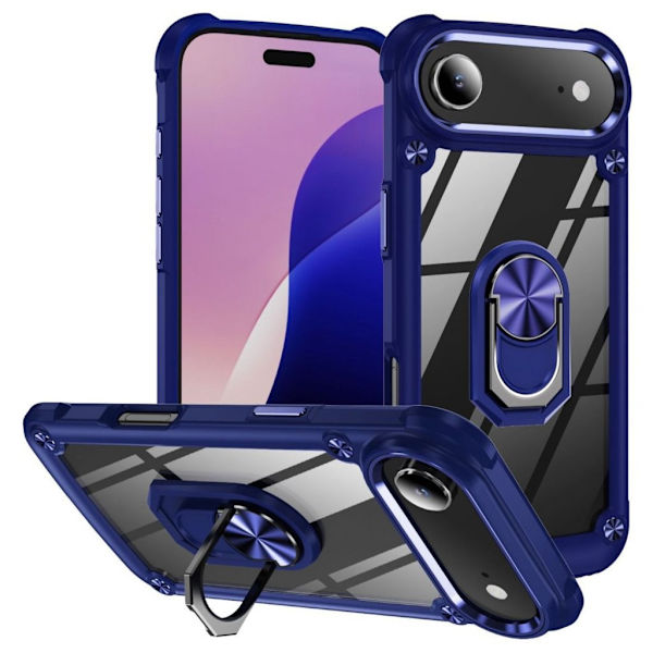 iPhone Air Skal med kickstand - Blå Blå