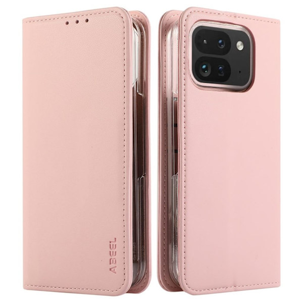 ABEEL Google Pixel 9 Pro Fold 5G Plånboksfodral - Rosa Rosa