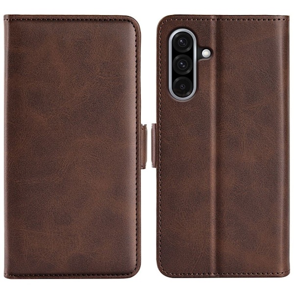 Samsung Galaxy A36 5G Plånboksfodral - Brun Brun