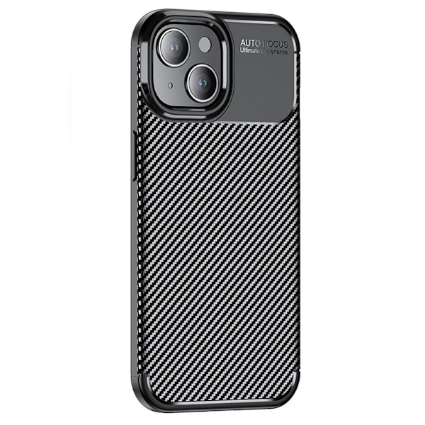 Smalt iPhone 15 skal - Svart Svart