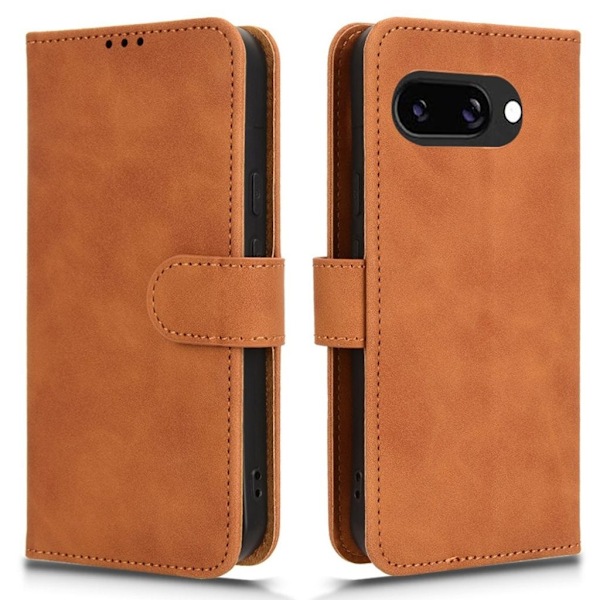 Google Pixel 9a Plånboksfodral - Brun Brun
