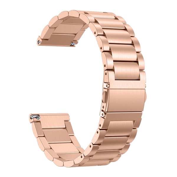 Metallarmband i Rostfritt Stål för Fitbit Versa - Roseguld Roseguld