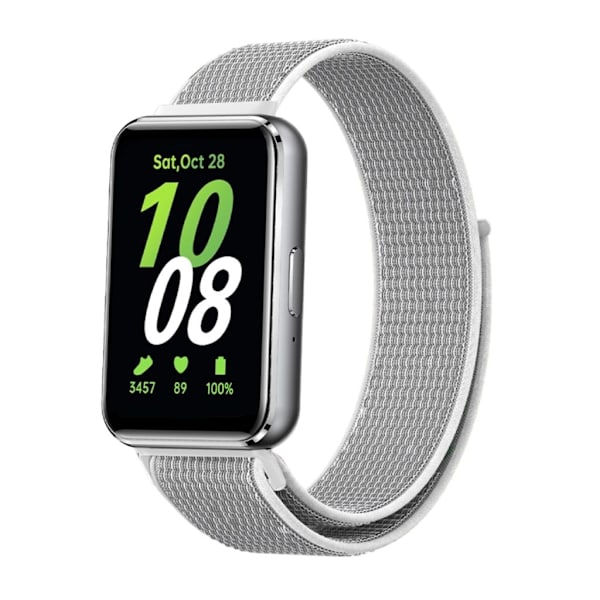 Samsung Galaxy Fit3 Nylon loop Klockarmband - Grå grå