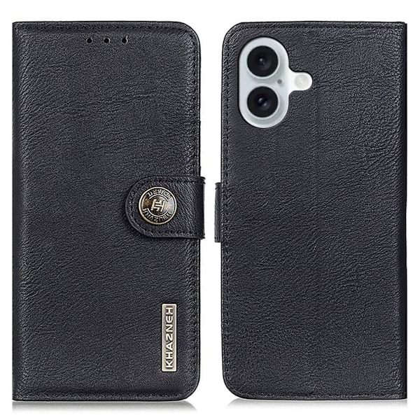 KHAZNEH iPhone 16 fodral - svart Svart