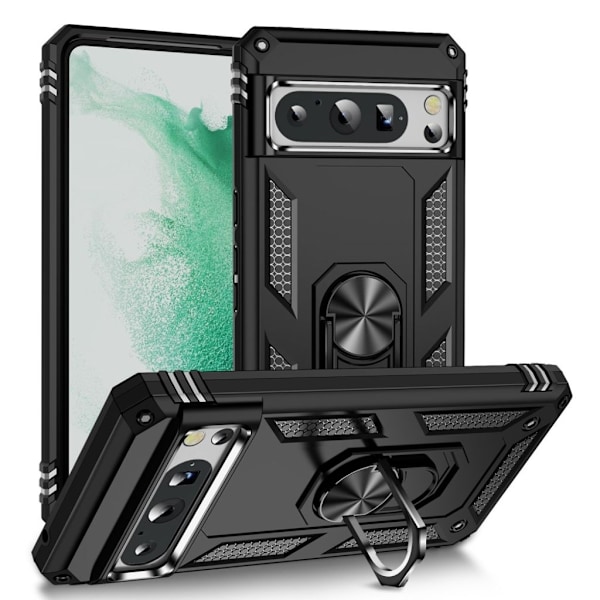 Google Pixel 8 Pro skal med en ring - Svart Svart