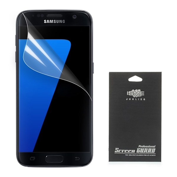Ultra transparent skärmskydd till Galaxy S7 Transparent