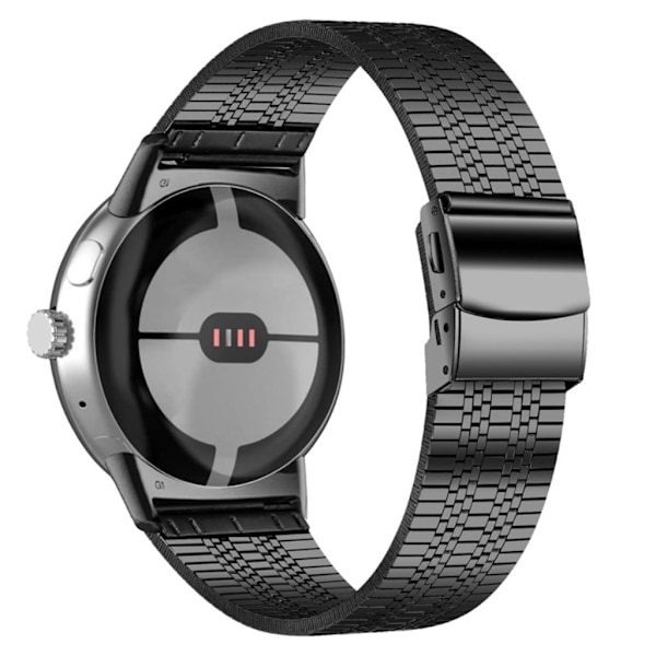 Google Pixel Watch 2 Band i stål - Svart Svart