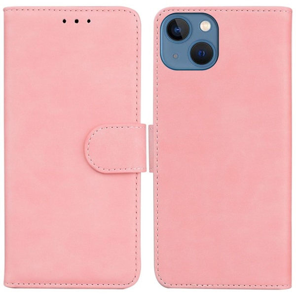 Praktiskt iPhone 15 Plus fodral - Rosa Rosa