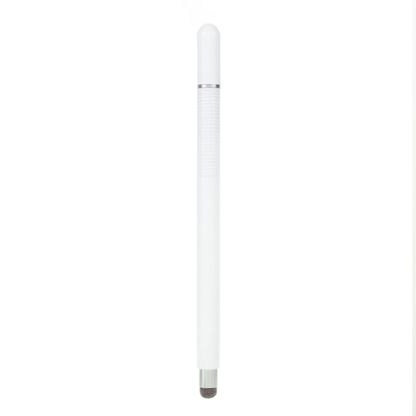 Universell Stylus Pen 2-i-1 för Touchskärmar - Vit Vit