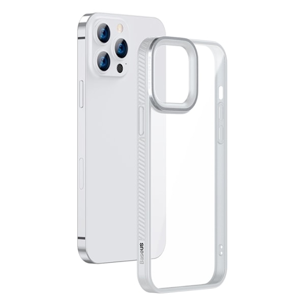 Baseus Crystal Case för iPhone 13 Pro - Grå grå