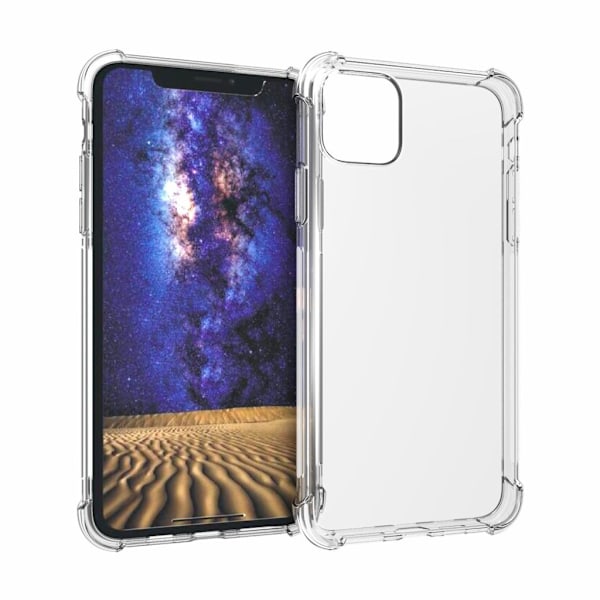 IPhone 11 skal för stötabsorbering - Transparent Transparent