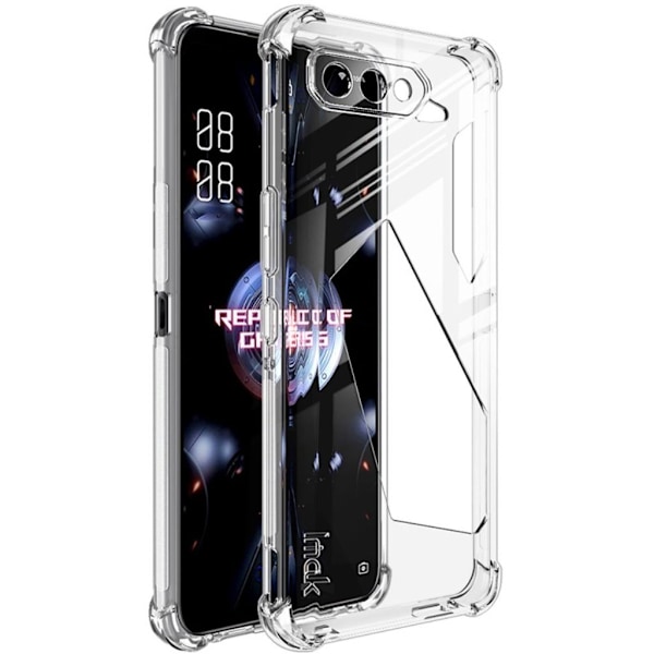 IMAK Asus ROG Phone 5 etc. Skal med skärmskydd - Genomskinlig