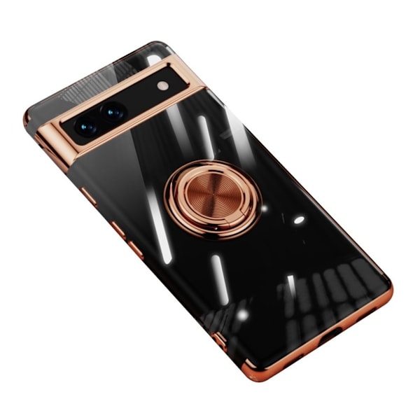 Elektropläterat Google Pixel 7A 5G skal - Roséguld Rosa