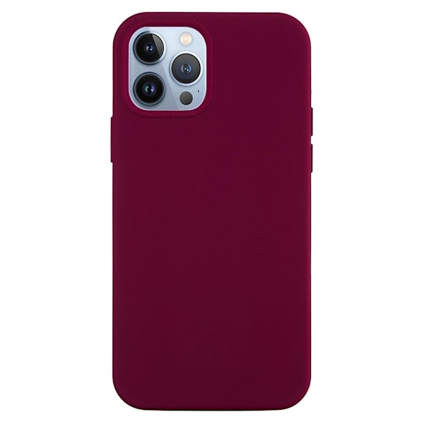 Mjukt iPhone 15 Pro Max skal - VinRöd Röd