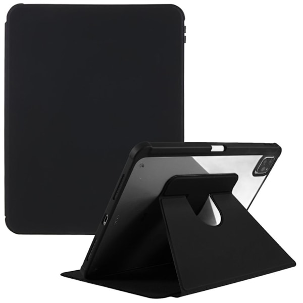 iPad Pro 11" Gen 1/2/3/4 roterbart fodral - Svart Svart