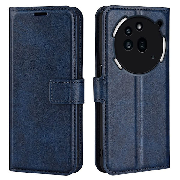 Nothing Phone (3a) Pro Plånboksfodral med Stativ - Blå Blå
