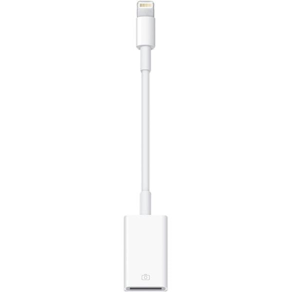 Lightning till USB Kamera-adapter - Vit Vit