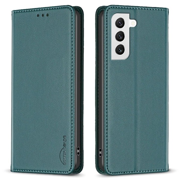 BINFEN COLOR BF18 Samsung Galaxy S21 FE 5G, S21 Lite fodral - Grön Grön