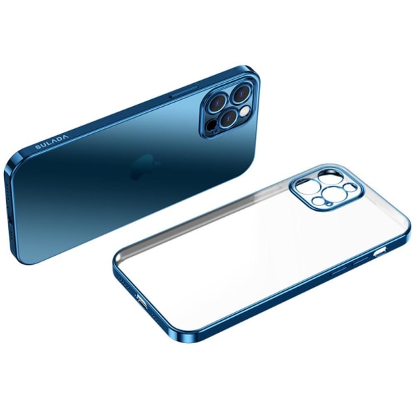 SULADA iPhone 12 Pro TPU-skal - Blått Blå