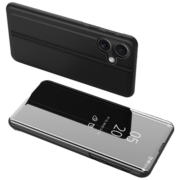 iPhone 16 Plus Fodral med View Window - Svart Svart