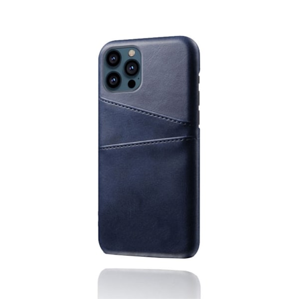 KSQ iPhone 13 Pro Max mobilskal med korthållare - Blått Blå